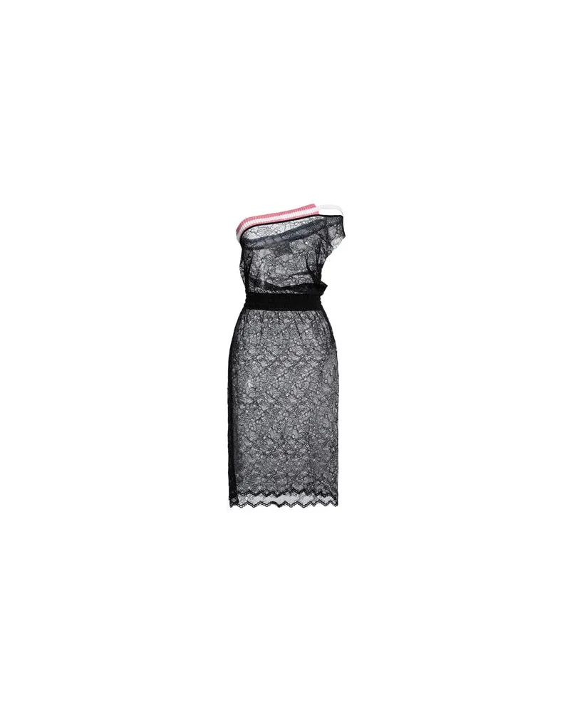Brand Unique KLEIDER - Midi-Kleiderauf YOOX.COM Schwarz