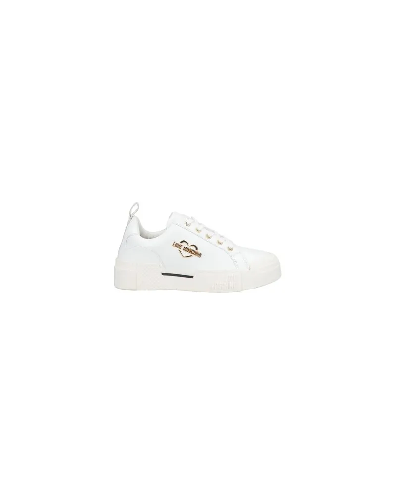 Moschino SCHUHE - Sneakersauf YOOX.COM Weiß