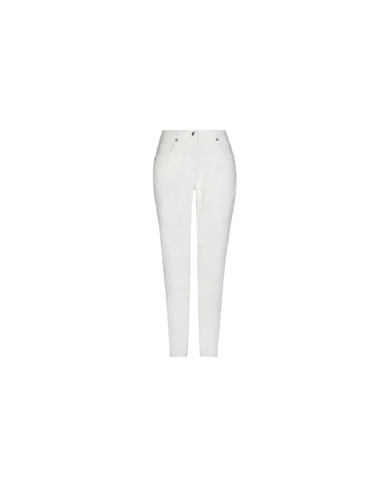 Blumarine HOSEN & RÖCKE - Jeanshosenauf YOOX.COM Weiß