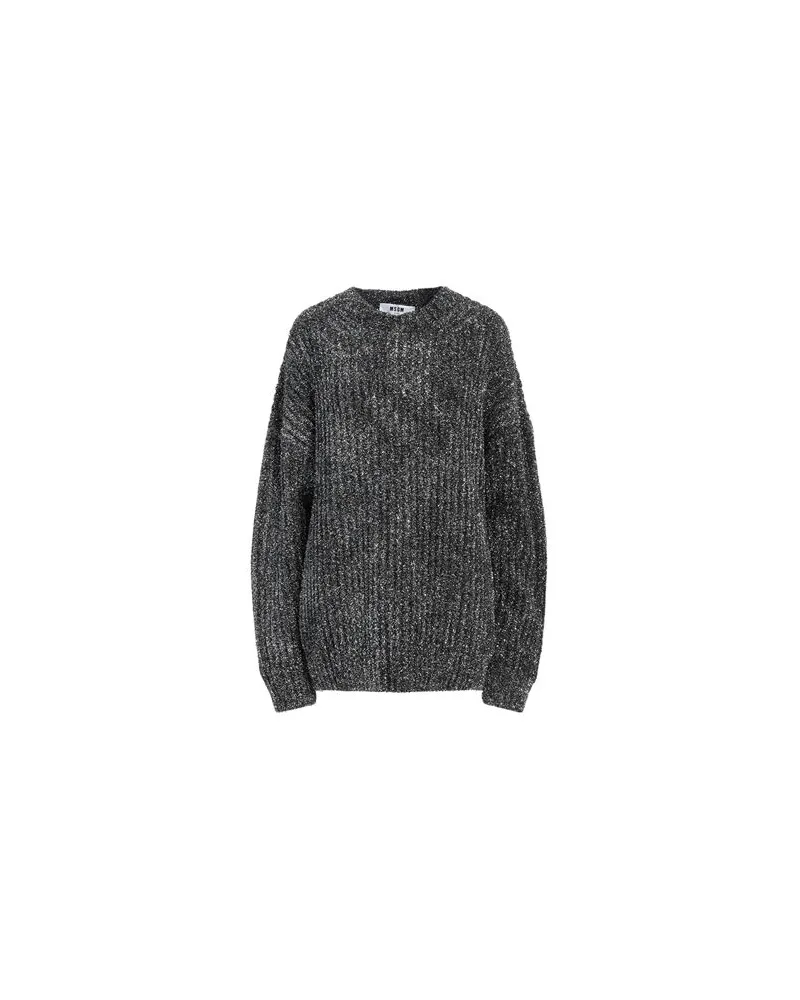 MSGM STRICKWAREN - Pulloverauf YOOX.COM Silber
