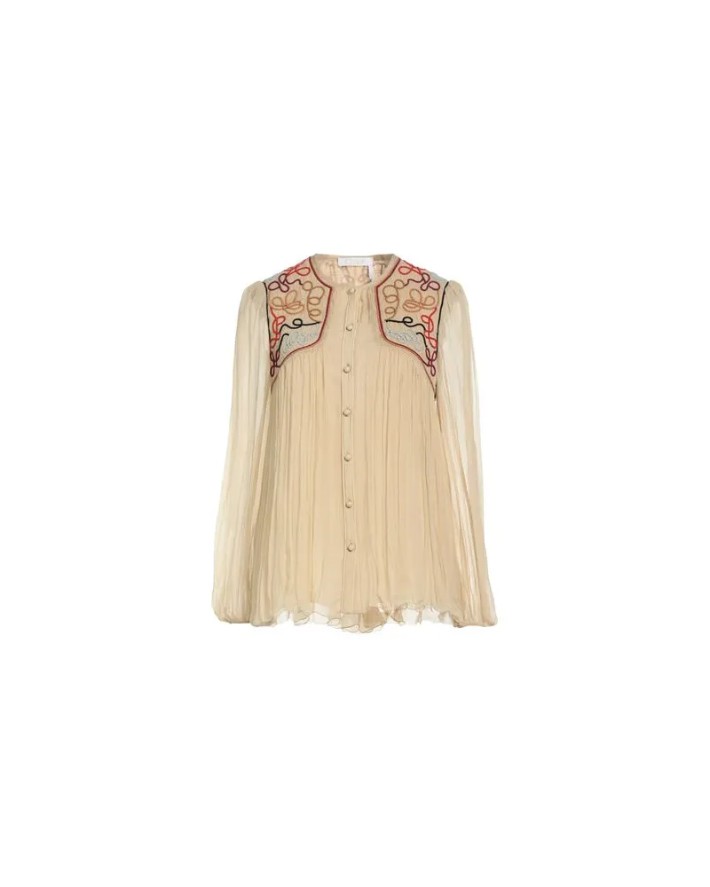 Chloé TOPS - Hemdenauf YOOX.COM Beige
