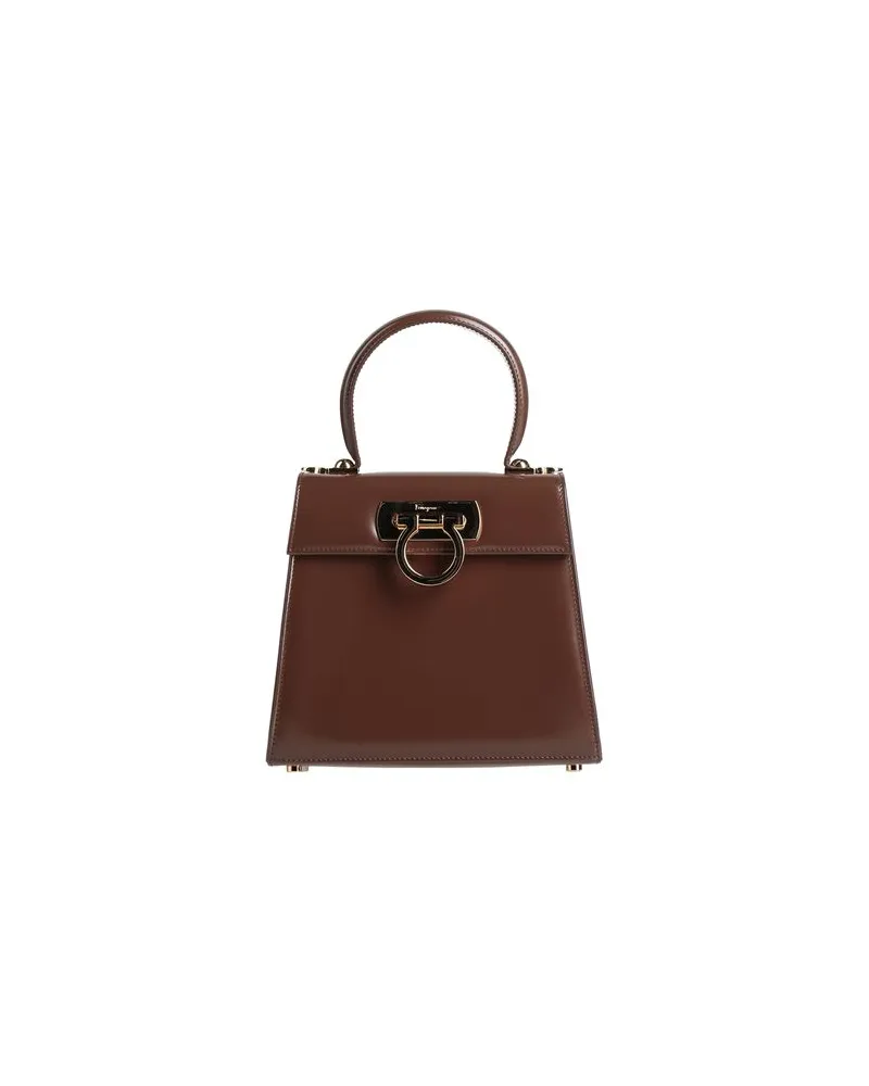 Ferragamo TASCHEN - Handtaschenauf YOOX.COM Schokobraun