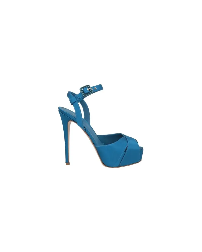 Le Silla SCHUHE - Sandalenauf YOOX.COM Blau