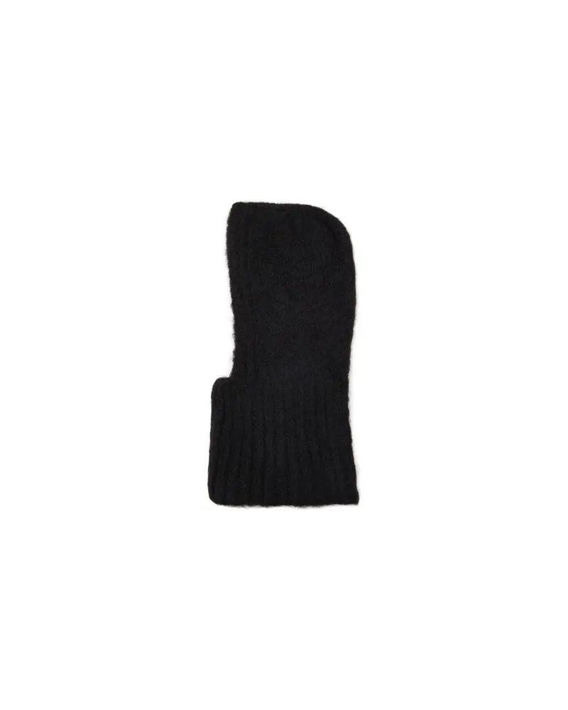 8 by Yoox SOFT OPEN BALACLAVA  - ACCESSOIRES - Mützen & Hüteauf YOOX.COM Schwarz