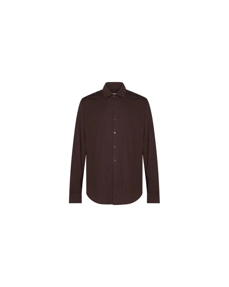 Tintoria Mattei TOPS - Hemdenauf YOOX.COM Dunkelbraun