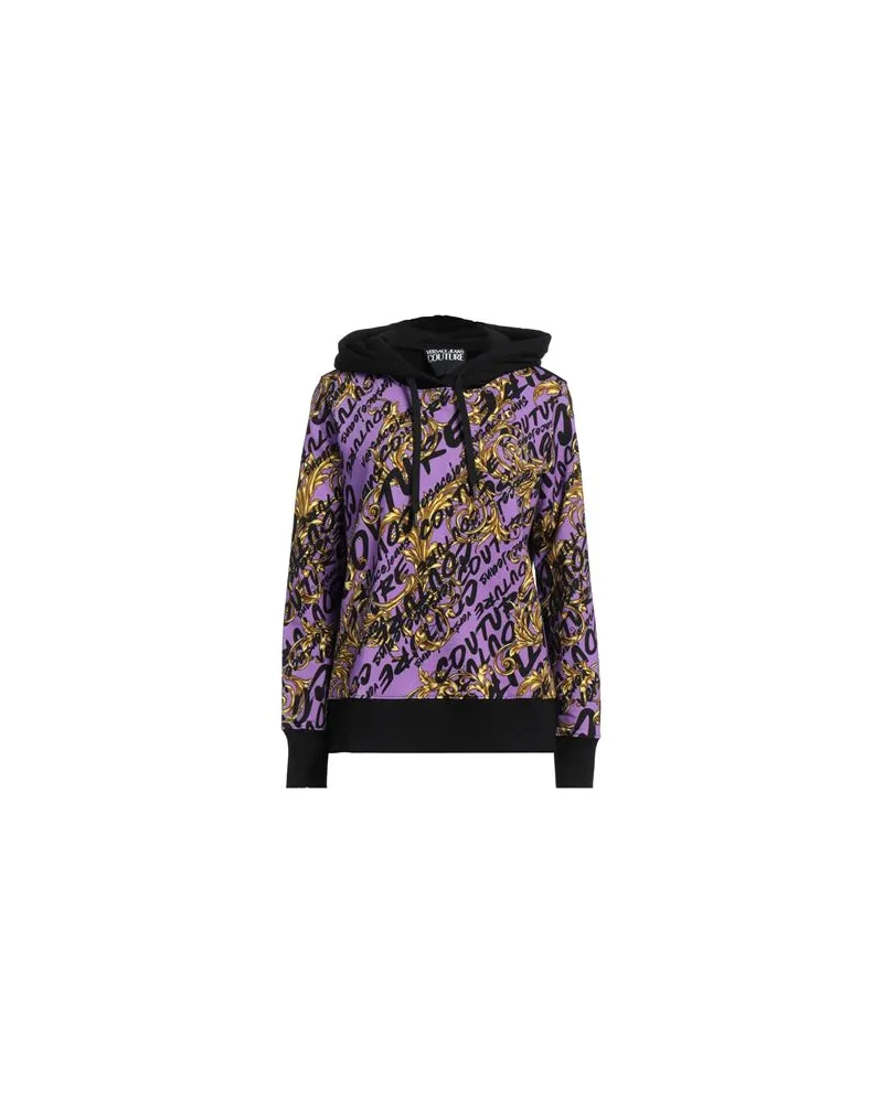 Versace Jeans TOPS - Sweatshirtsauf YOOX.COM Violett