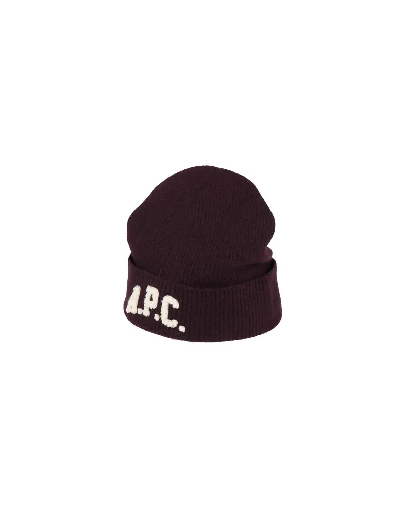 A.P.C. ACCESSOIRES - Mützen & Hüteauf YOOX.COM Bordeaux