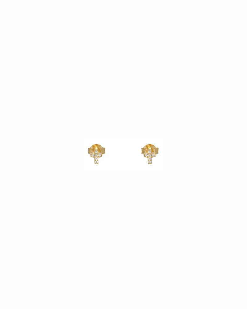 Kurshuni Cross Earrings  - SCHMUCK und UHREN - Ohrringeauf YOOX.COM Gold