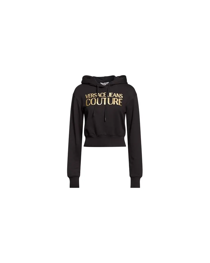 Versace Jeans TOPS - Sweatshirtsauf YOOX.COM Schwarz