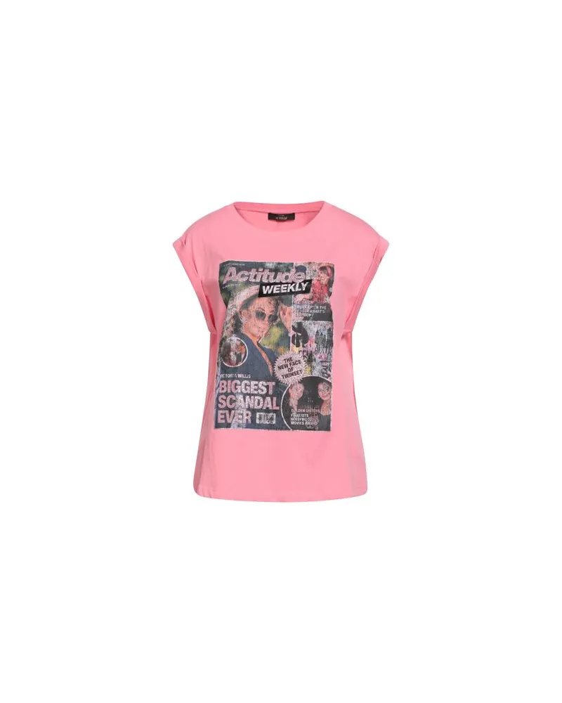 Actitude by Twinset TOPS - T-shirtsauf YOOX.COM Rosa