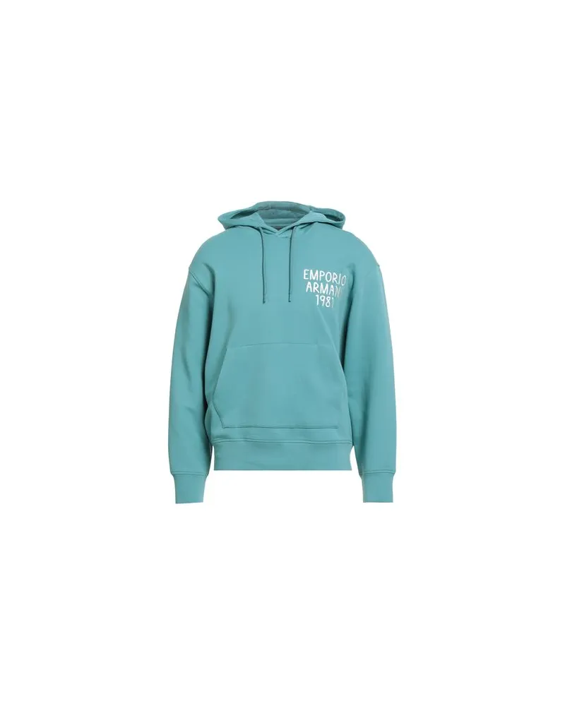 Emporio Armani TOPS - Sweatshirtsauf YOOX.COM Tūrkis