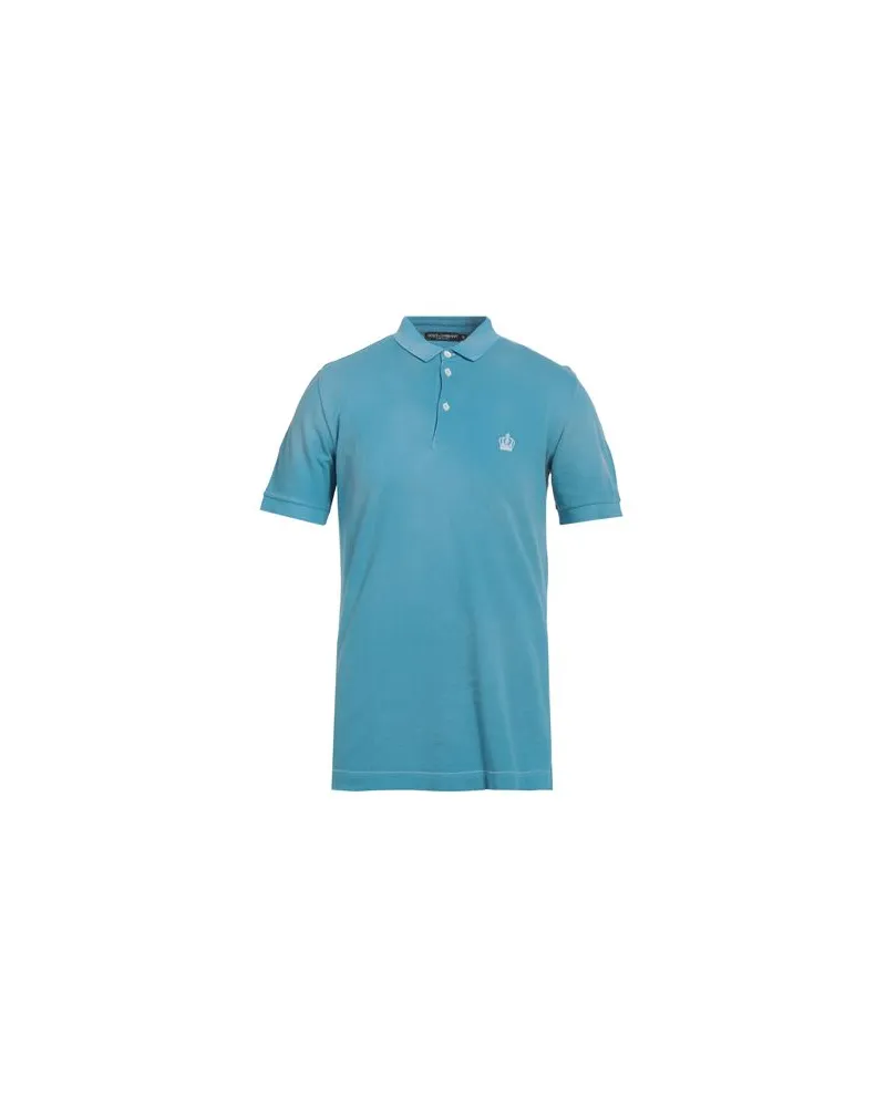 Dolce & Gabbana TOPS - Poloshirtsauf YOOX.COM Azurblau