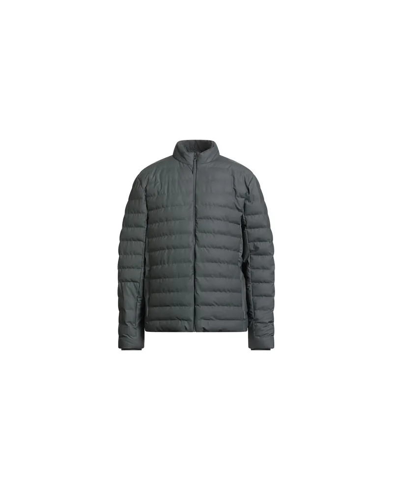 RAINS JACKEN & MÄNTEL - Pufferjacken & Daunenjackenauf YOOX.COM Grau