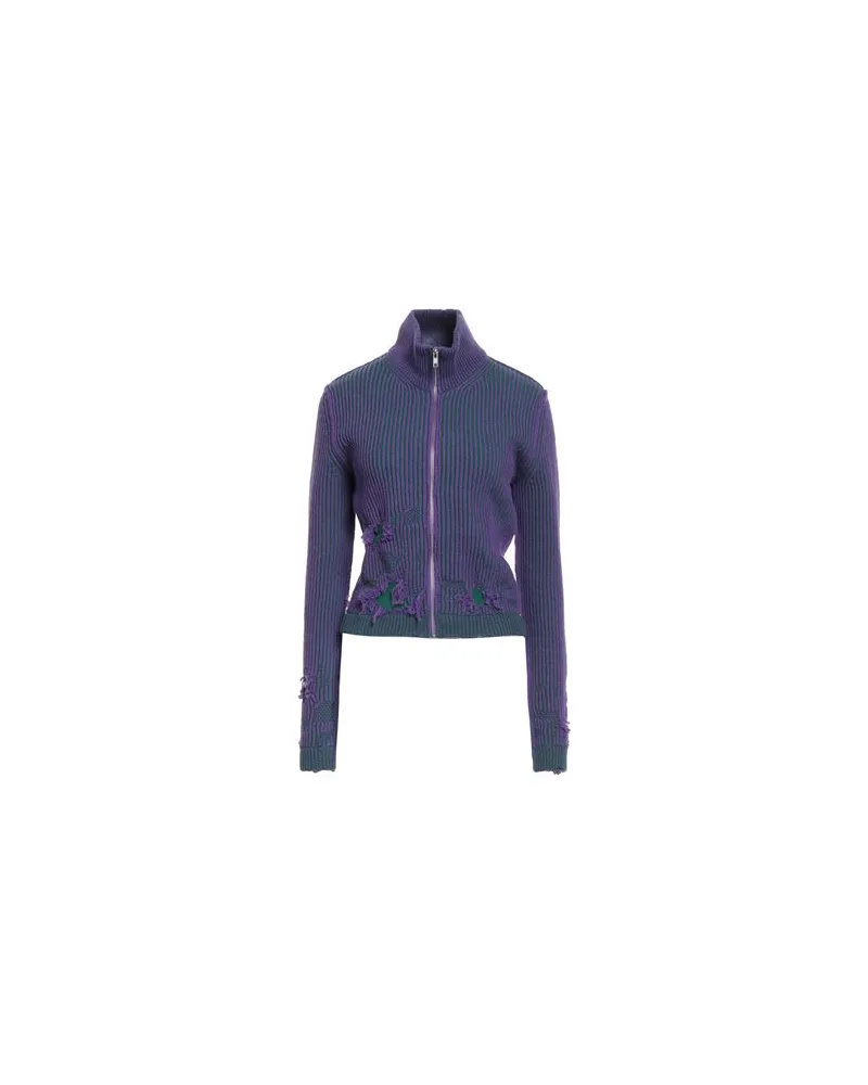 Maison Margiela STRICKWAREN - Strickjackenauf YOOX.COM Violett