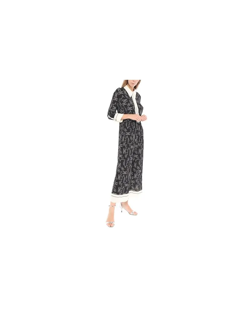 Elisabetta Franchi OVERALLS - Jumpsuitsauf YOOX.COM Schwarz
