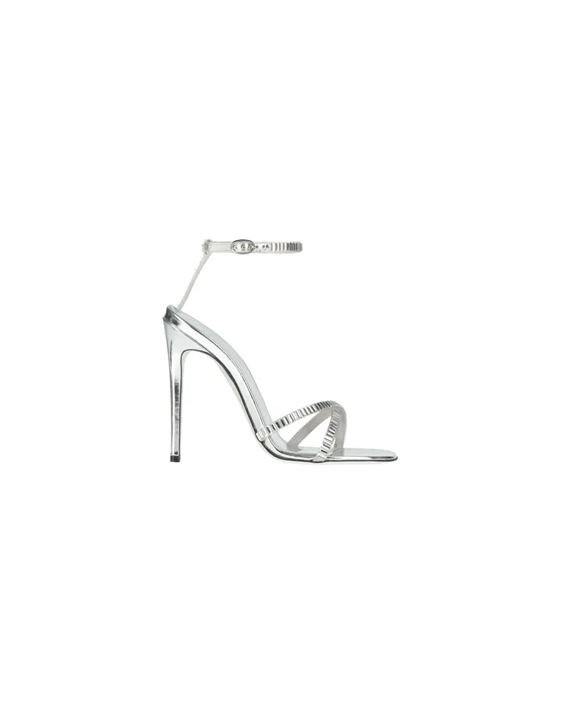 Victoria Beckham SCHUHE - Sandalenauf YOOX.COM Silber