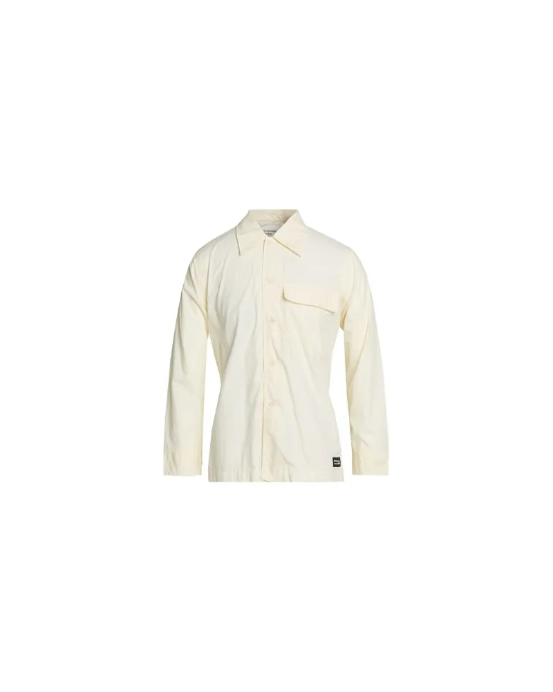 Universal Works TOPS - Hemdenauf YOOX.COM Cremeweiß