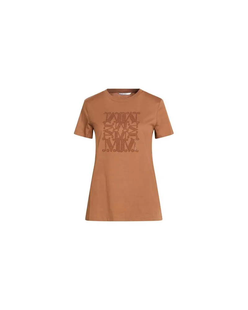 Max Mara TOPS - T-shirtsauf YOOX.COM Braun
