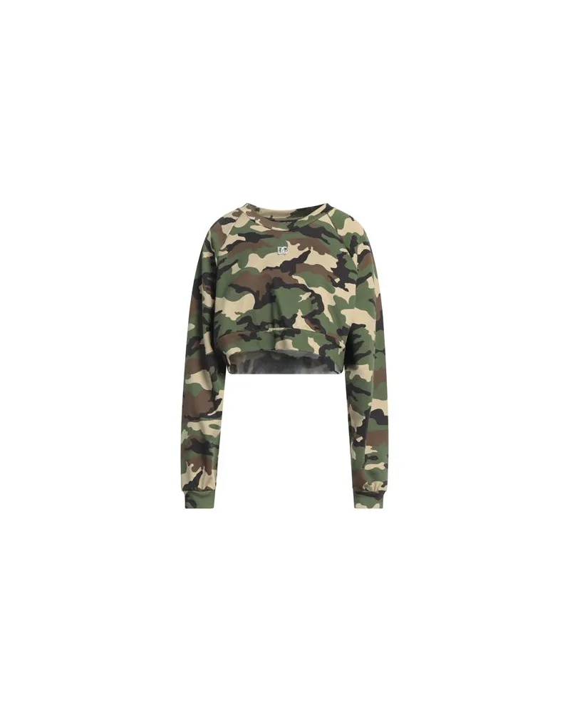 Dolce & Gabbana TOPS - Sweatshirtsauf YOOX.COM Militärgrün