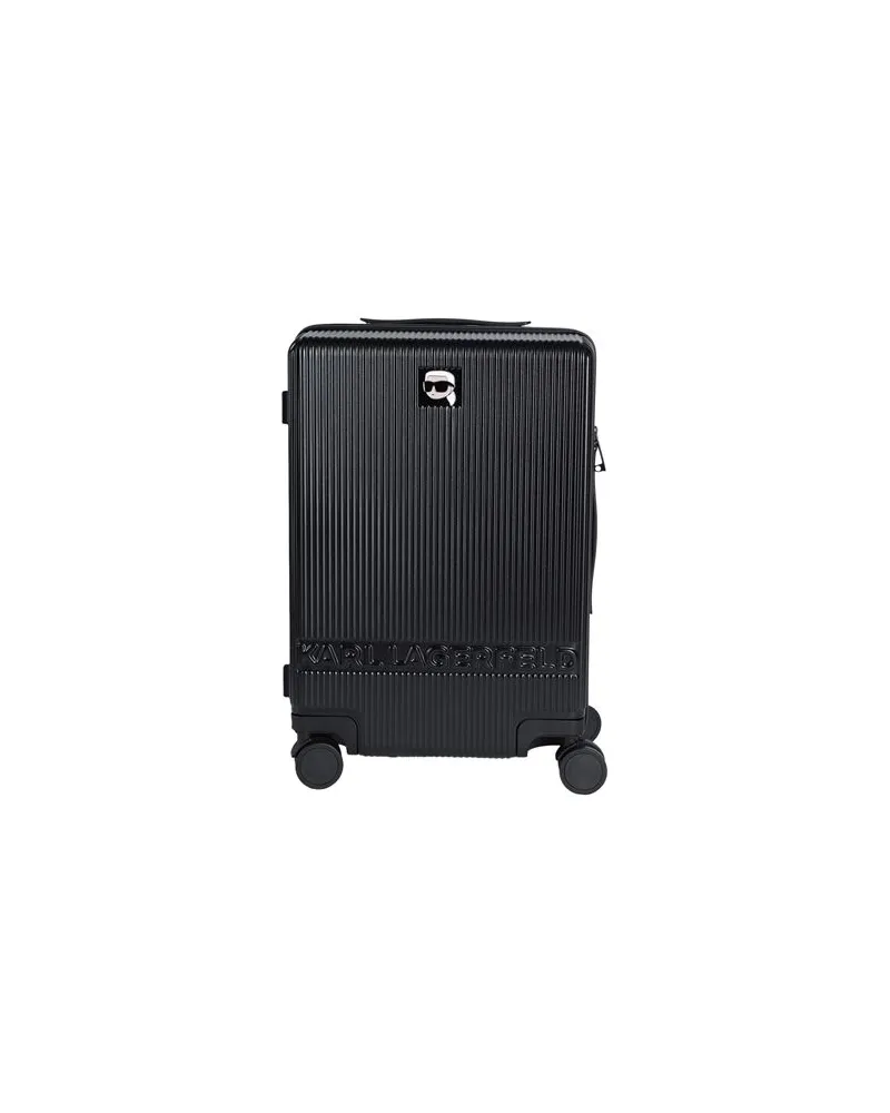 Karl Lagerfeld K/IKONIK 2.0 KARL HARD TROLLEY  - KOFFER & CO. - Trolleysauf YOOX.COM Schwarz