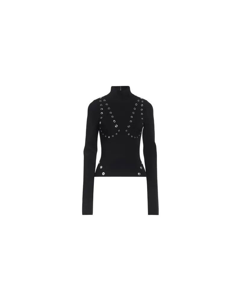 OFF-WHITE STRICKWAREN - Rollkragenpulloverauf YOOX.COM Schwarz