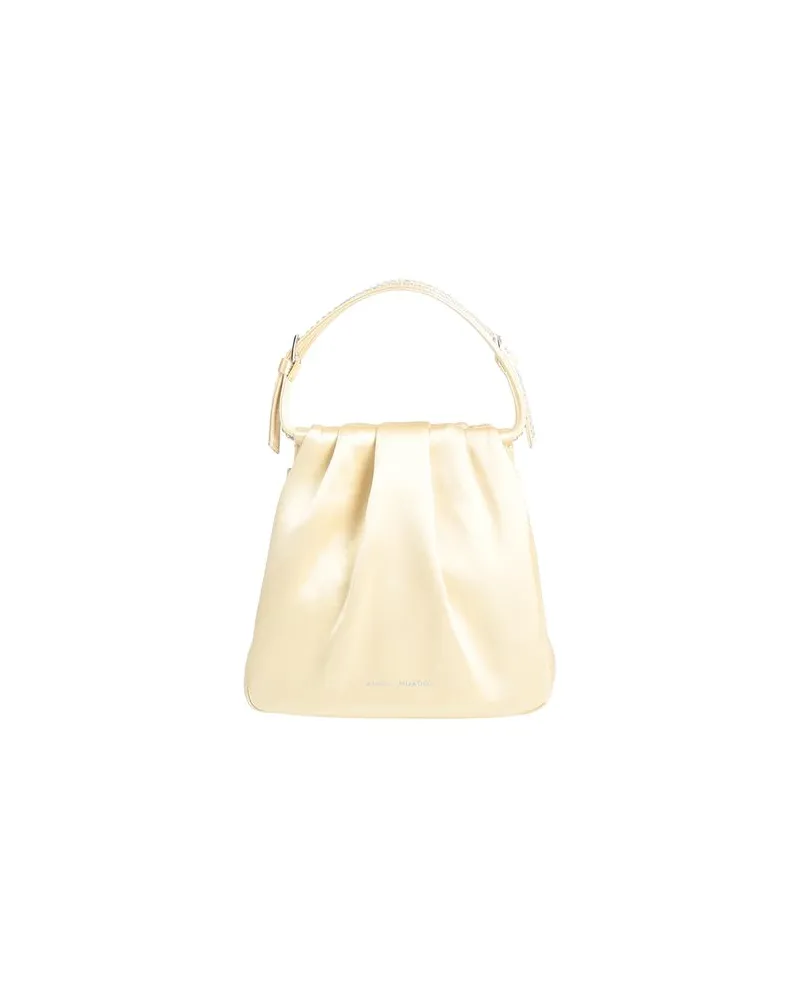 Amina Muaddi TASCHEN - Handtaschenauf YOOX.COM Pastellgelb