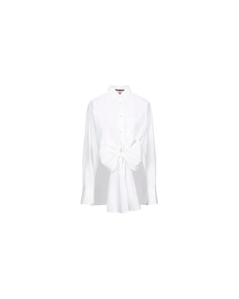 Y'S YOHJI YAMAMOTO TOPS - Hemdenauf YOOX.COM Weiß