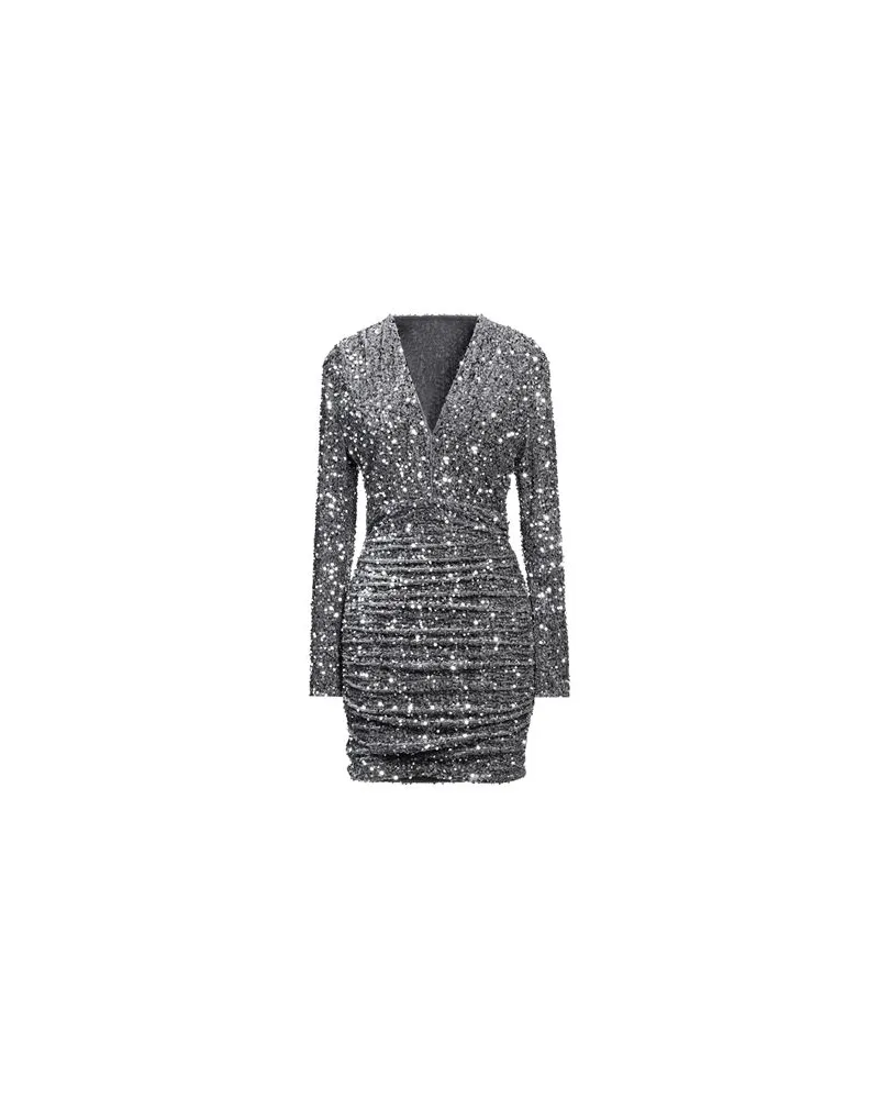 Maje KLEIDER - Mini-Kleiderauf YOOX.COM Silber