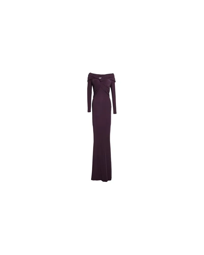 Chiara Boni KLEIDER - Maxi-Kleiderauf YOOX.COM Pflaume