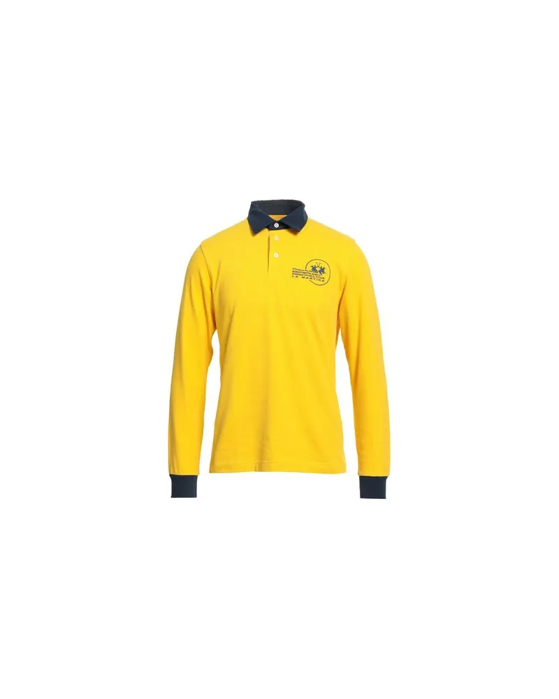 La Martina TOPS - Poloshirtsauf YOOX.COM Gelb