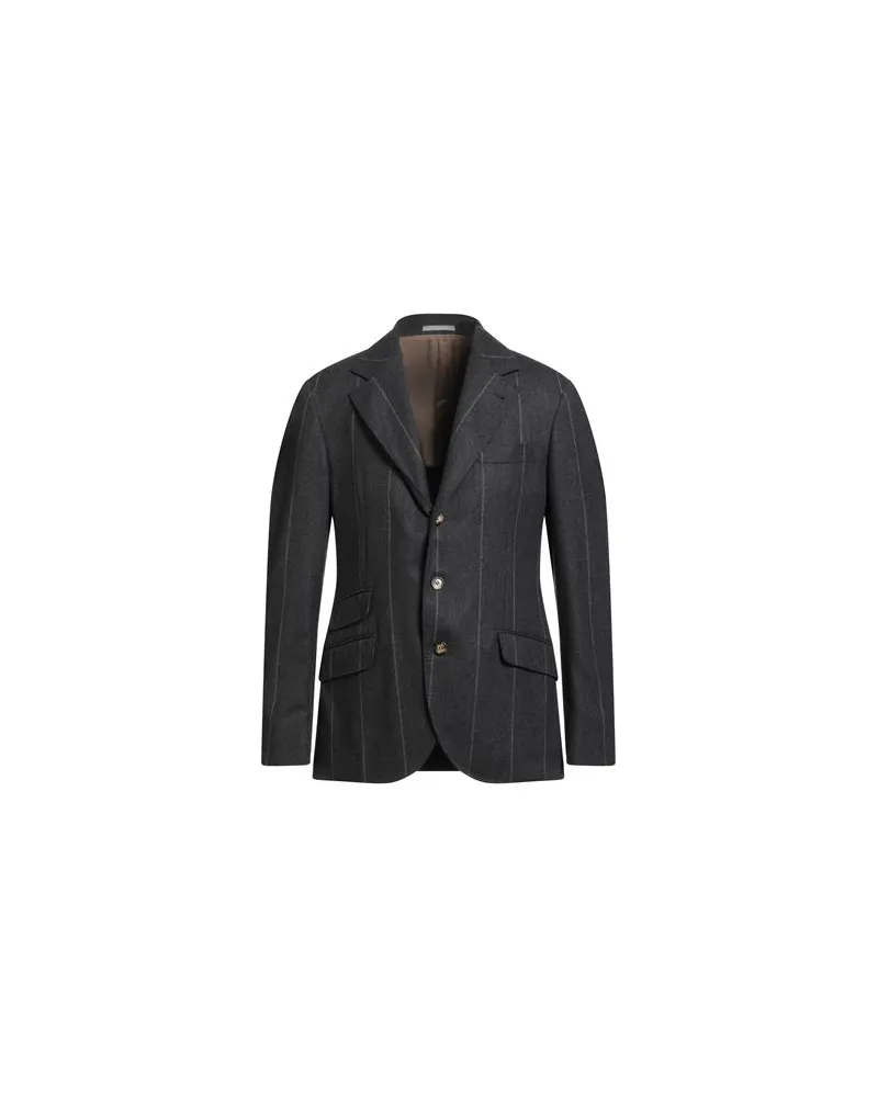 Brunello Cucinelli ANZÜGE und CO-ORDS - Blazersauf YOOX.COM Braungrau