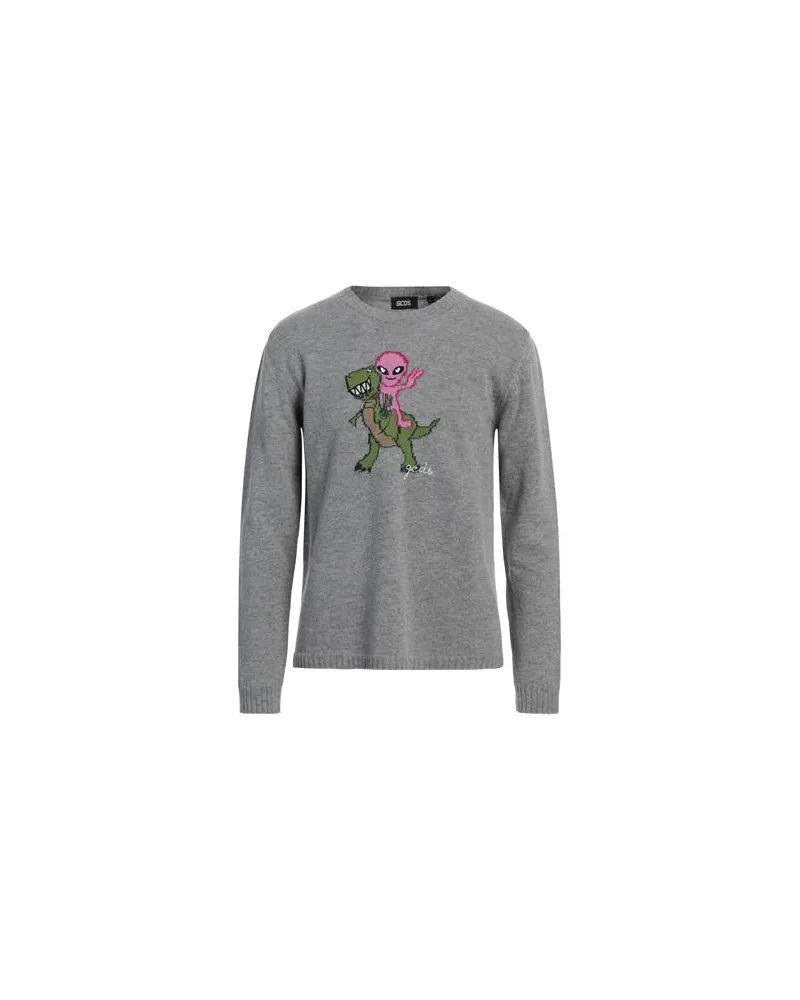 GCDS STRICKWAREN - Pulloverauf YOOX.COM Grau