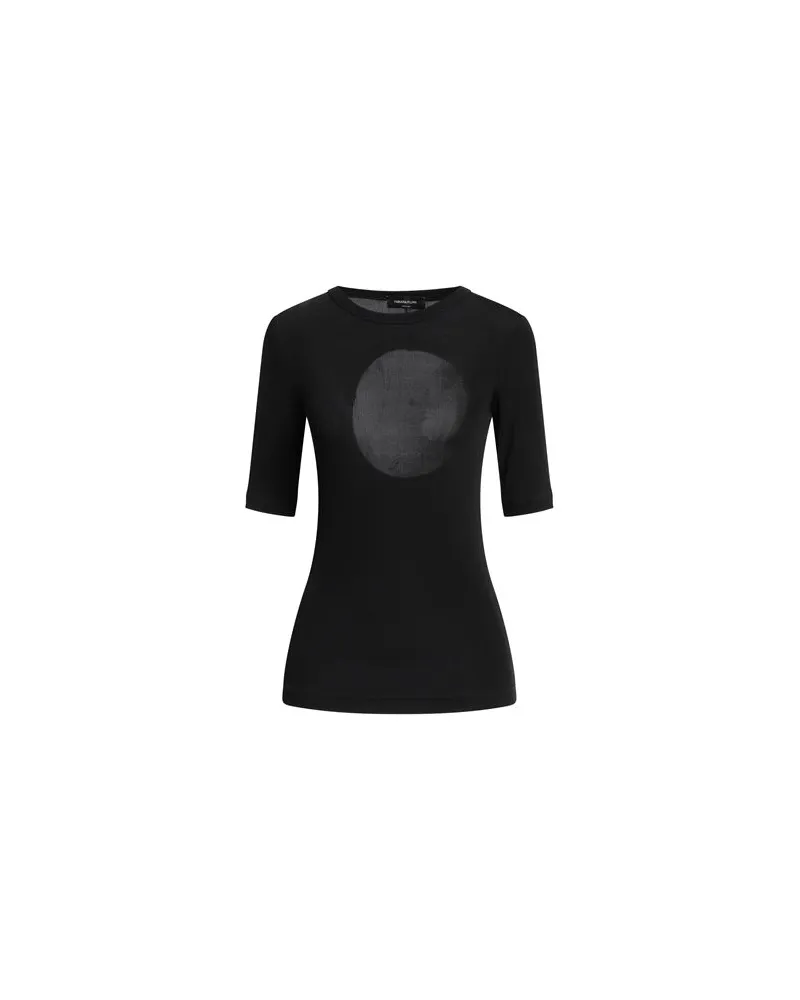 Fabiana Filippi TOPS - T-shirtsauf YOOX.COM Schwarz