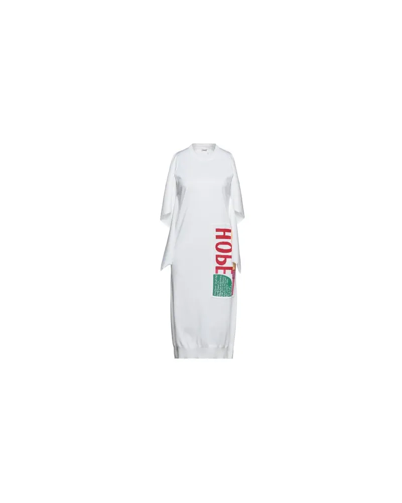 Chloé KLEIDER - Midi-Kleiderauf YOOX.COM Elfenbein
