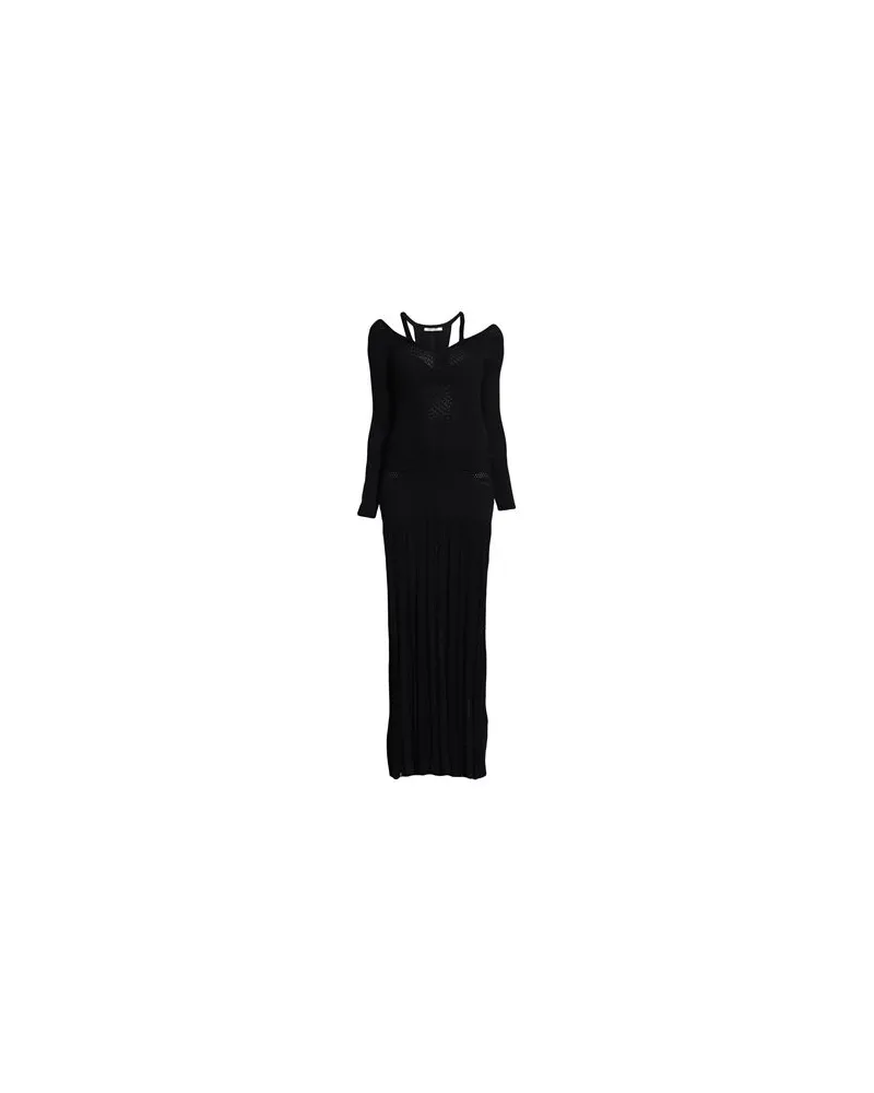 Roberto Cavalli KLEIDER - Maxi-Kleiderauf YOOX.COM Schwarz