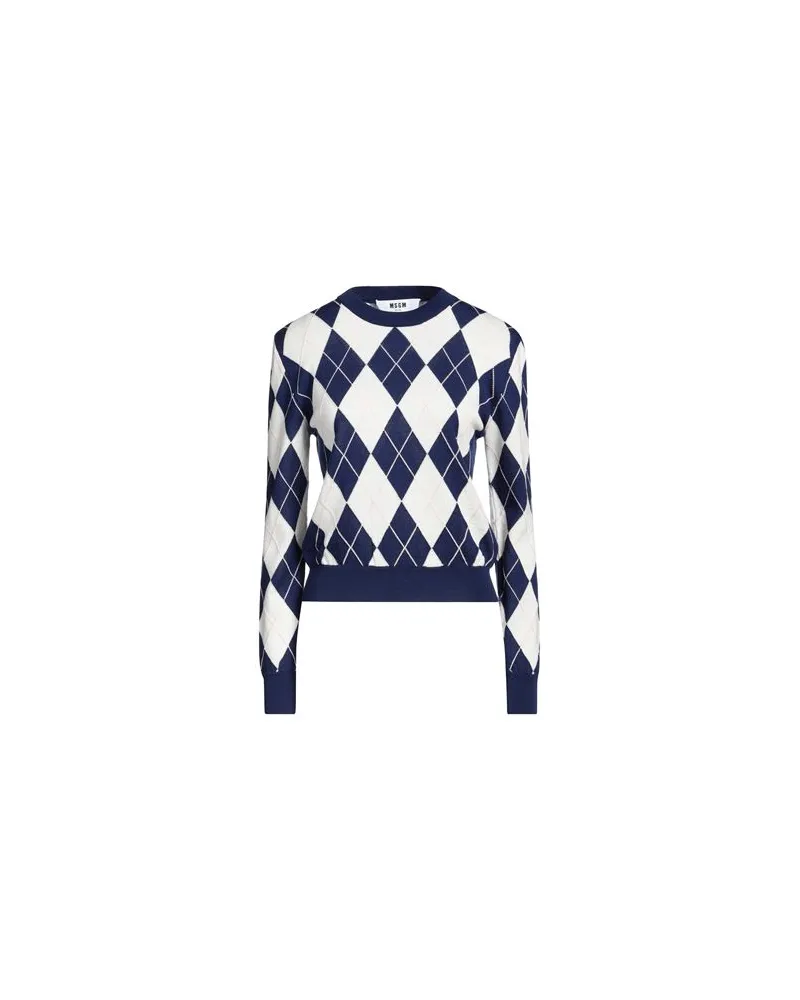 MSGM STRICKWAREN - Pulloverauf YOOX.COM Blau