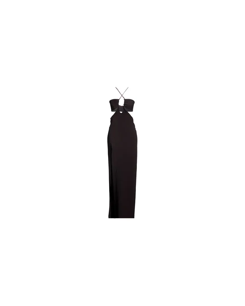 Nensi Dojaka KLEIDER - Maxi-Kleiderauf YOOX.COM Schokobraun