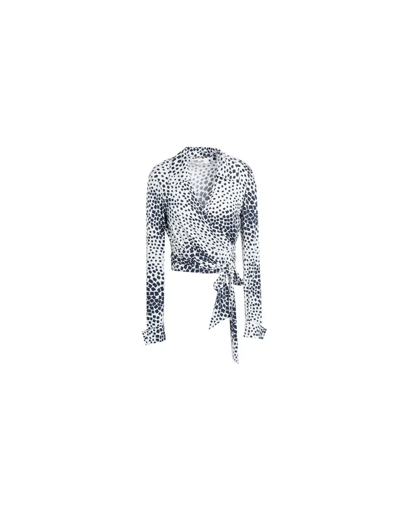 Diane von Furstenberg STRICKWAREN - Wickelpulloverauf YOOX.COM Weiß