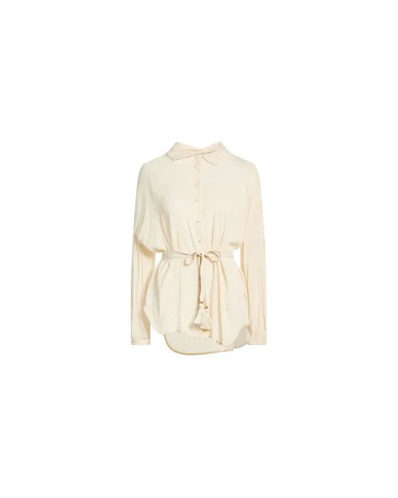 Twin-Set U&B - TOPS - Hemdenauf YOOX.COM Beige