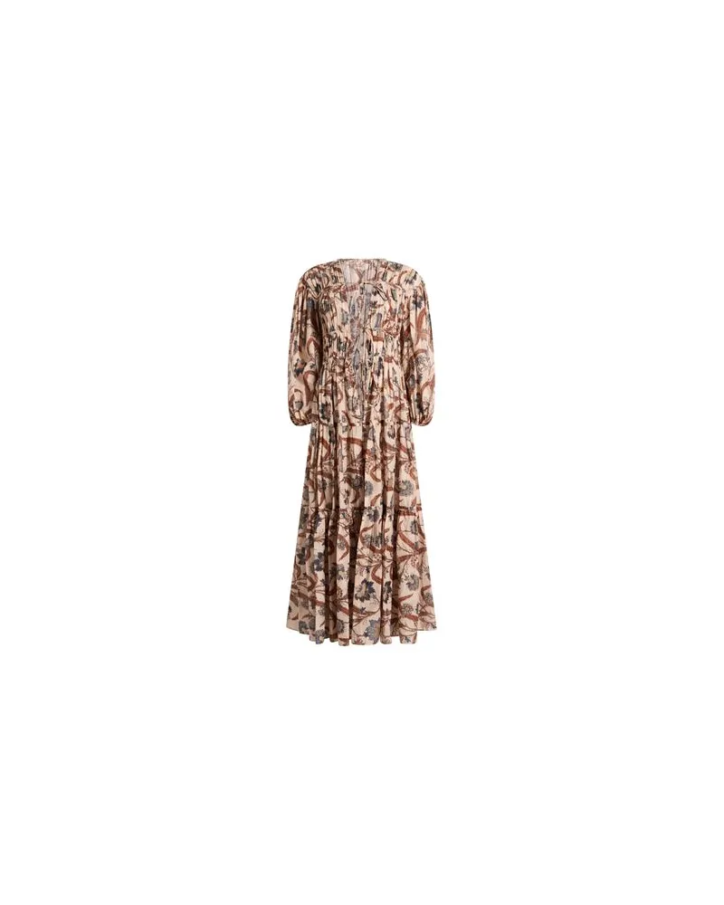 Zimmermann KLEIDER - Maxi-Kleiderauf YOOX.COM Beige