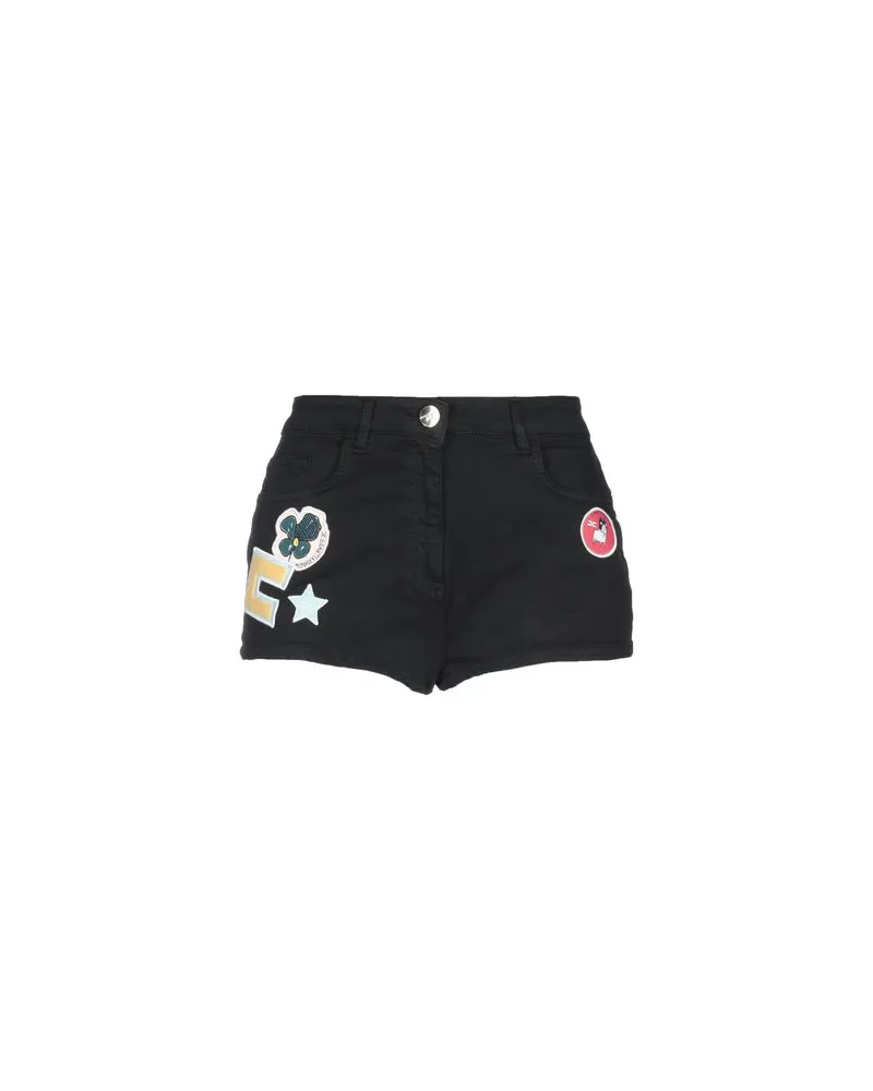 Elisabetta Franchi HOSEN & RÖCKE - Jeansshortsauf YOOX.COM Schwarz