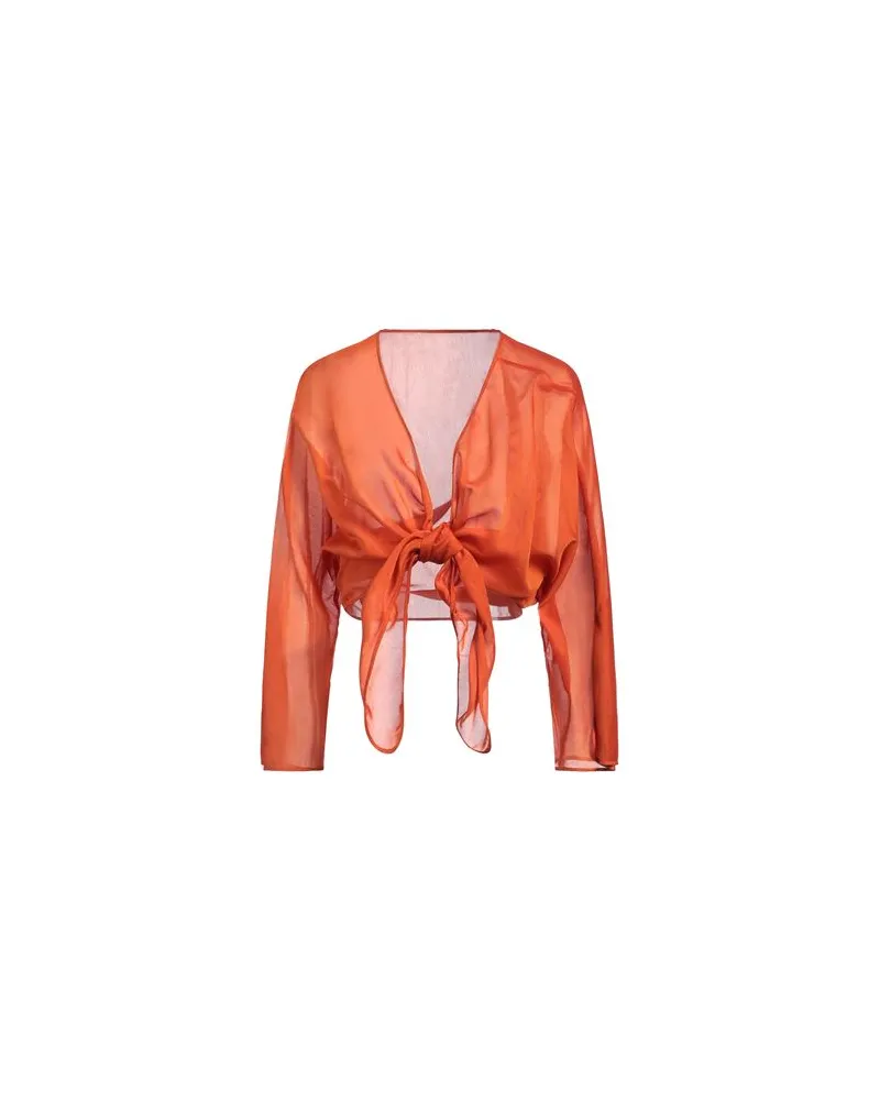 Alberta Ferretti TOPS - Topsauf YOOX.COM Orange