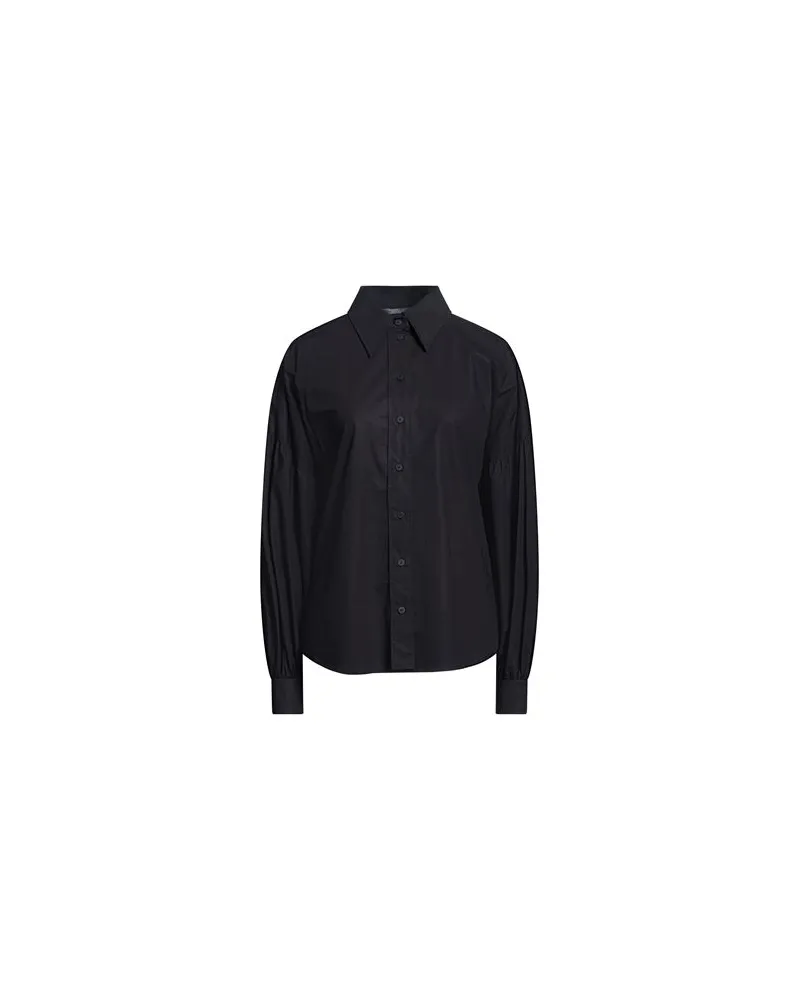 Alberta Ferretti TOPS - Hemdenauf YOOX.COM Schwarz