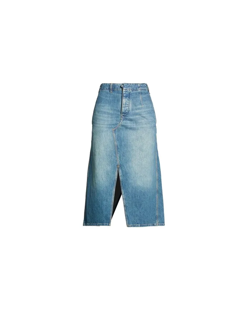 Victoria Beckham HOSEN & RÖCKE - Jeansröckeauf YOOX.COM Blau