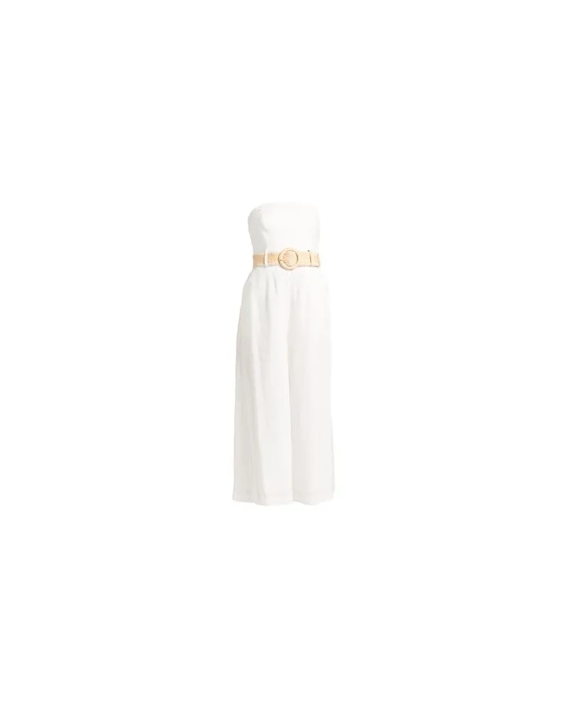 Zimmermann OVERALLS - Jumpsuitsauf YOOX.COM Weiß