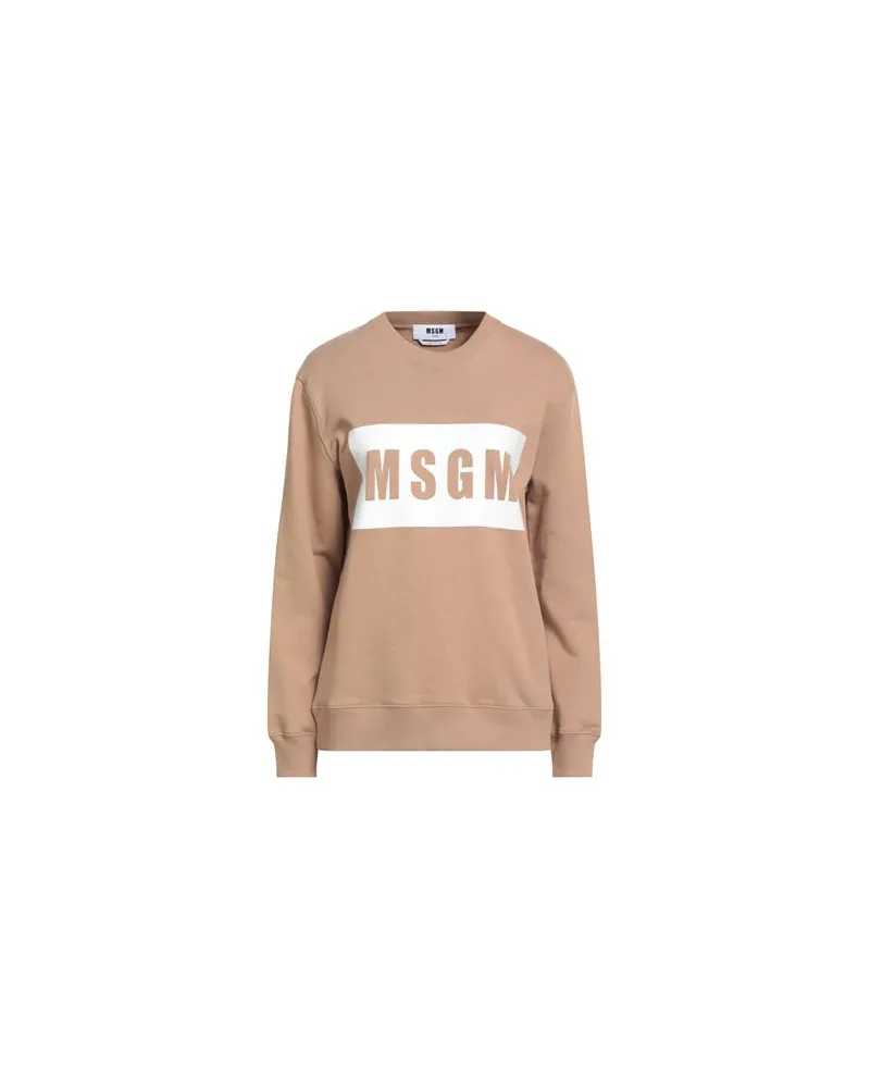 MSGM TOPS - Sweatshirtsauf YOOX.COM Sand