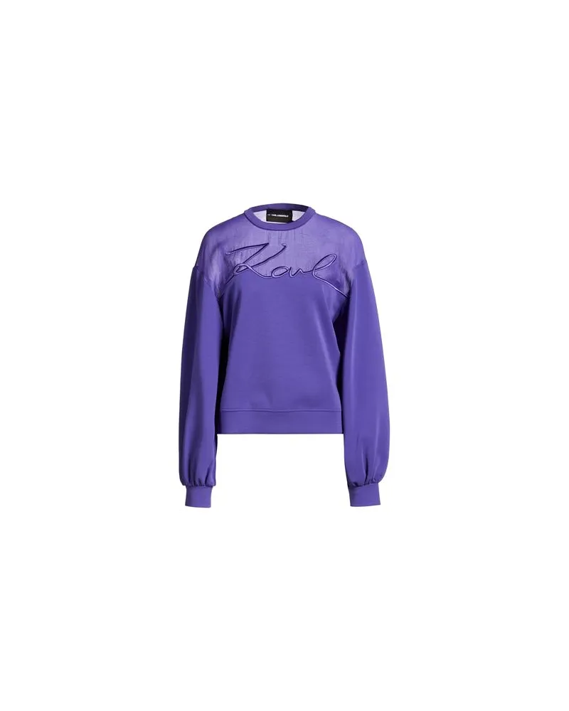 Karl Lagerfeld TOPS - Sweatshirtsauf YOOX.COM Violett