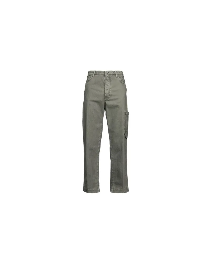 nine:inthe:morning HOSEN & RÖCKE - Jeanshosenauf YOOX.COM Militärgrün