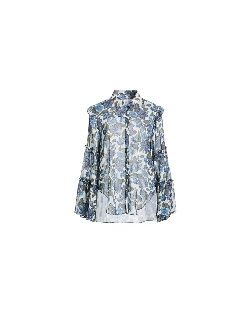 MISA Los Angeles TOPS - Hemdenauf YOOX.COM Blau