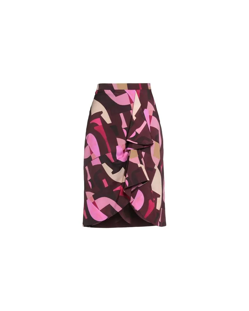 MARELLA HOSEN & RÖCKE - Midi-Röckeauf YOOX.COM Bordeaux